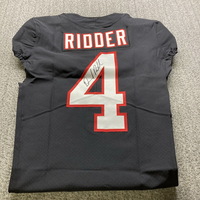 NFL - Falcons Desmond Ridder Signed Authentic Jersey Size 38