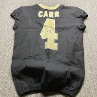 Crucial Catch - Saints Derek Carr Game Worn Jersey (10/19/23) Size 42 Wi...