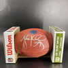 Panthers - Luke Kuechly Signed Authentic Football With Panthers And 100th Season Logo