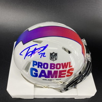 NFL - Dolphins Terron Armstead Signed Pro Bowl Games Mini Helmet