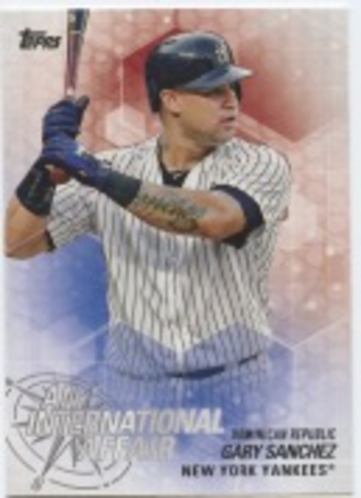 2018 Topps Update An International Affair #IA17 Gary Sanchez
