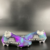 MCMC - Lions Teddy Bridgewater Worn Custom Cleats Supporting Black Women...