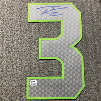 NFL - Seahawks Russell Wilson Signed Jersey Number