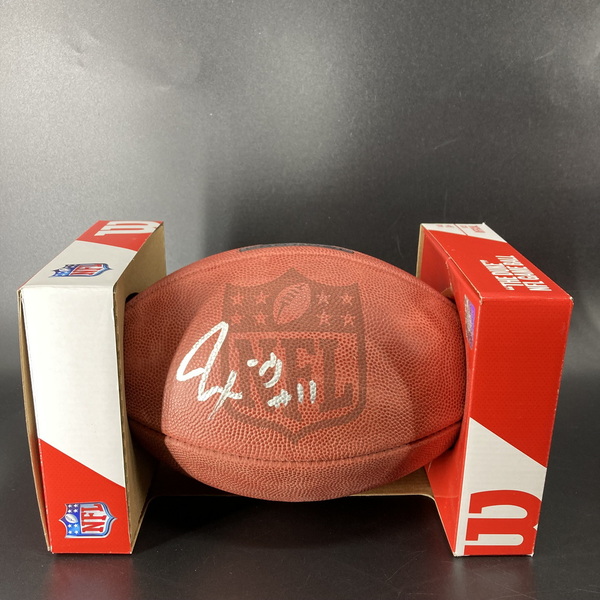 NFL - Seahawks Jaxon Smith-Njigba Signed Authentic Football with Pro Bow...