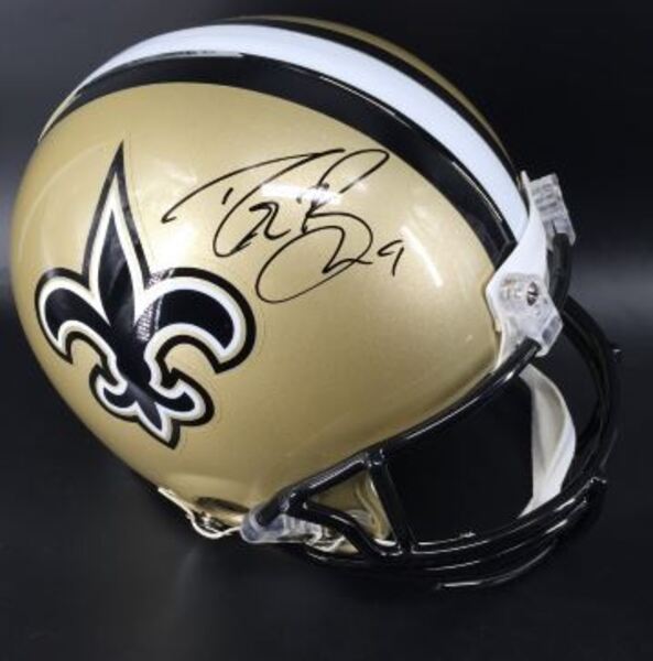 NFL - Saints Drew Brees Signed Proline Helmet