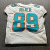 NFL - Dolphins Carson Meier Game Cut Jersey Size 42