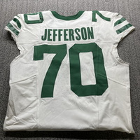 Jets - Quinton Jefferson Game Worn Jersey (2023 Season) Size 46