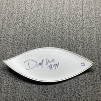 NFL - Cowboys Demarcus Ware Signed White Panel