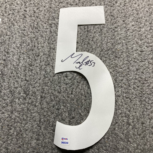NFL - Steelers Maurkice Pouncey Signed Jersey Number