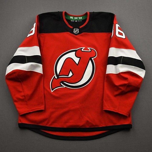 Image of Hughes, Jack<br>Red Set 2<br>New Jersey Devils<br>2020-21<br>#86