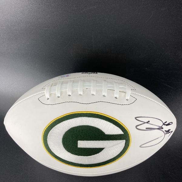 Packers - Quay Walker Signed Panel Ball With Packers Logo