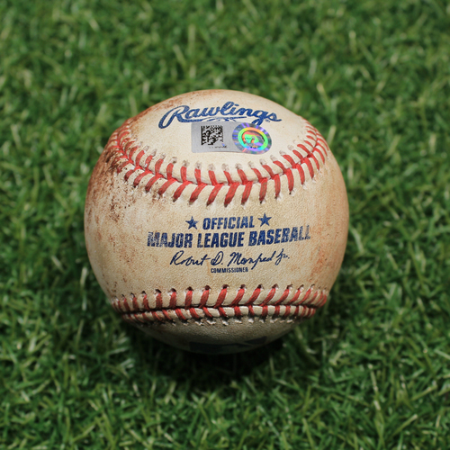 Game-Used Baseball: Willi Castro 66th Career Hit, 31st Career RBI (9/24/20 DET @ KC)