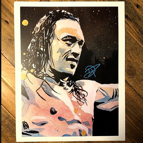 Damian Priest SIGNED 11x14 Rob Schamberger Art Print