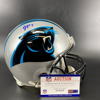 NFL - Panthers Jonathan Mingo Signed Authentic Proline Helmet