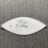 NFL - Eagles Evan Mathis signed White Panel