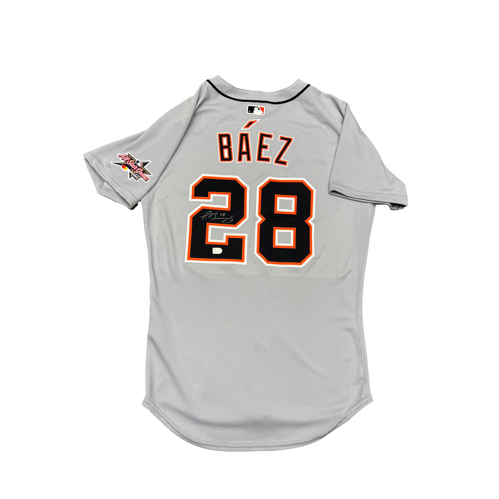 Javier Baez 2025 Detroit Tigers All-Star Game Autographed Jersey