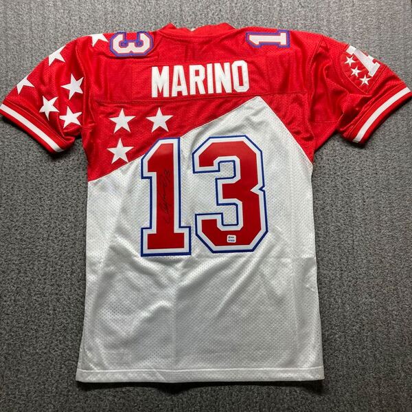 NFL - Dolphins Dan Marino Signed Mitchell & Ness Throwback 1995 Pro Bowl...