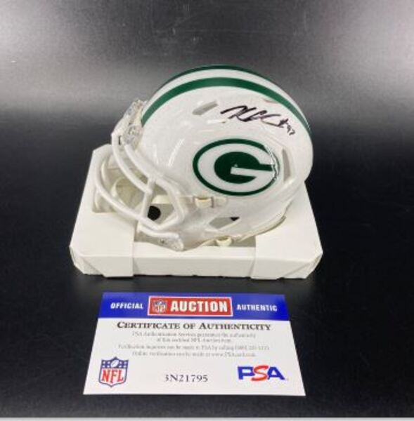 Packers - Kenny Clark Signed Alternate Helmet
