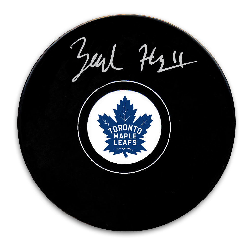 Zach Hyman Toronto Maple Leafs Autographed Puck