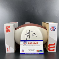 NFL - Titans Hassan Haskins signed panel football