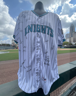 Charlotte Knights Team Signed Jersey