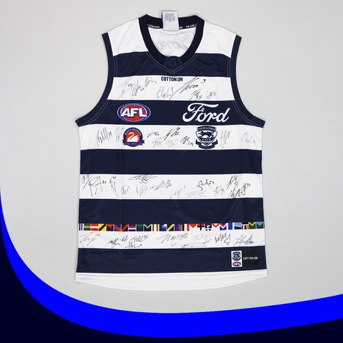 Photo of SOUTH BARWON -   2025 Regional Round Guernsey with South Barwon logo signed b...