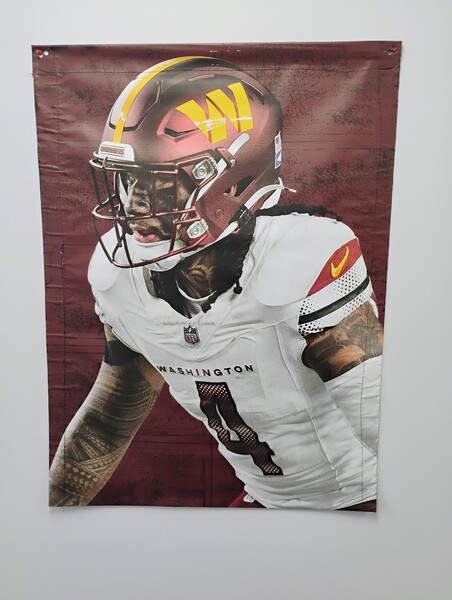 Commanders - Madrid Games Banner (35x47) Tutu Atwell