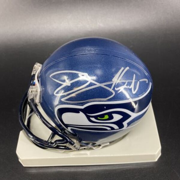 Seahawks - DJ Hackett Signed Mini Helmet (Not Authenticated)