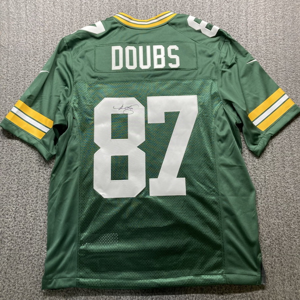 Packers - Romeo Doubs Signed Replica Jersey Size L