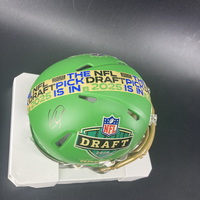 NFL - Giants Abdul Carter Signed NFL Draft Mini Helmet