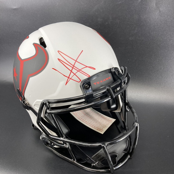 NFL - Texans Will Anderson Signed Authentic Lunar Eclipse Helmet
