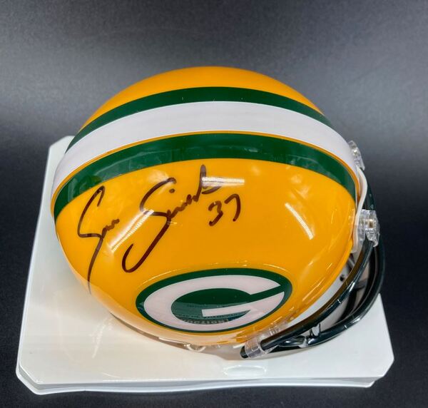 NFL - Packers Sam Shields Signed Mini Helmet