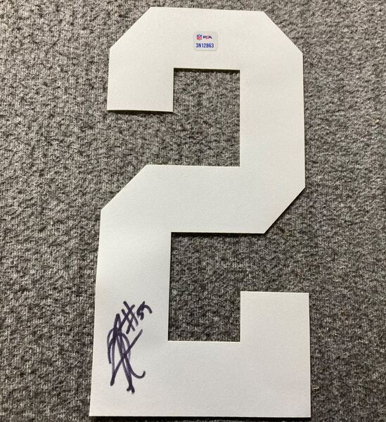 NFL - Packers Rashan Gary Signed Jersey Number