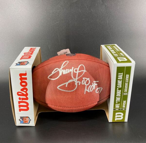 HOF - Bills Thurman Thomas Signed Authentic Football