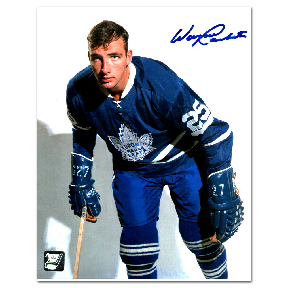 Wayne Carleton Autographed Toronto Maple Leafs 8X10 Photo