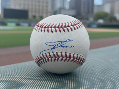 Jim Thome Autographed Baseball