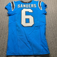 Crucial Catch - Panthers Miles Sanders Game Worn Jersey (10/13/2024) Siz...