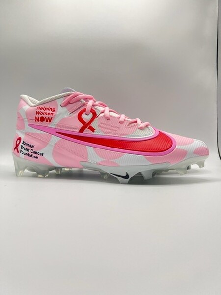 MCMC - Commanders Ben Sinnott 2025 Custom Cleats supporting National Bre...
