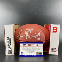 NFL - Raiders Sincere McCormick Signed Authentic Football