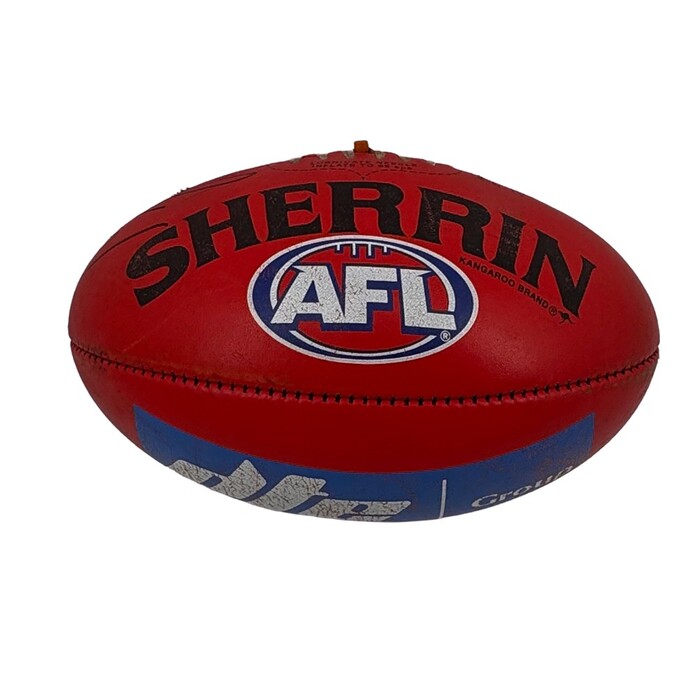 Photo of Fremantle 2015 Training Ball - Signed by Nat Fyfe
