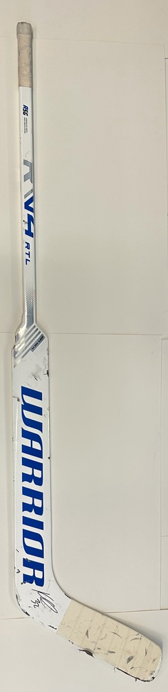 #32 Kevin Lankinen Game Used Stick - Autographed - Vancouver Canucks