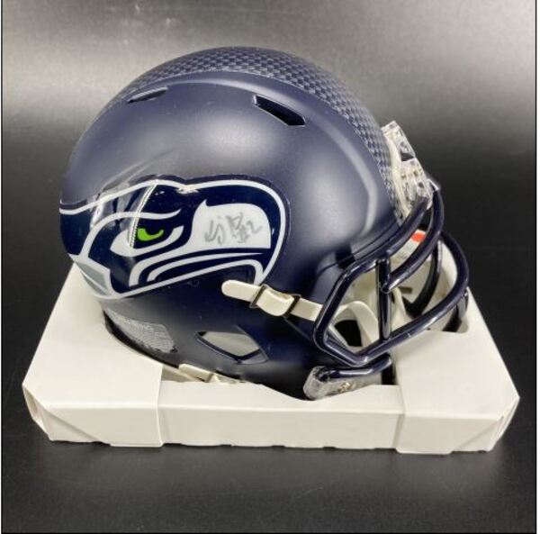 Seahawks - DJ Reed Signed Mini Helmet (Not Authenticated)