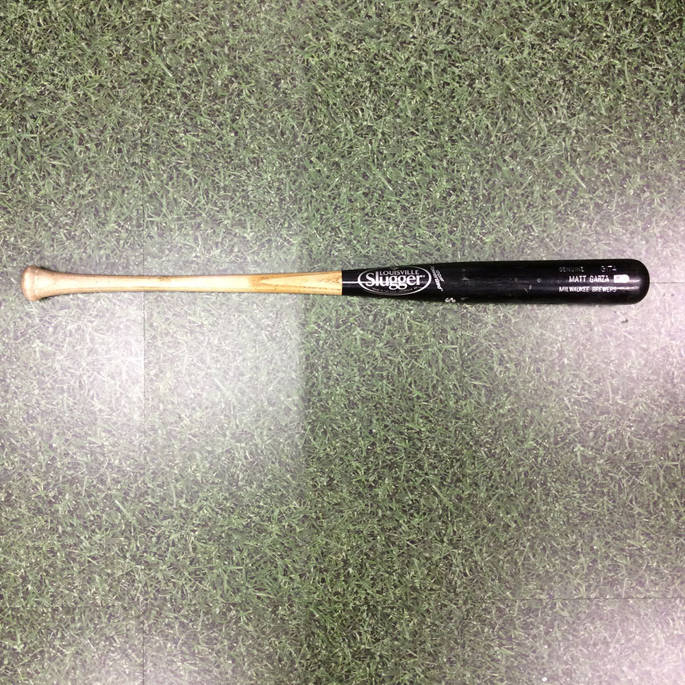Brewers Charity Auction Matt Garza Cracked Bat EK877627 MLB Auctions