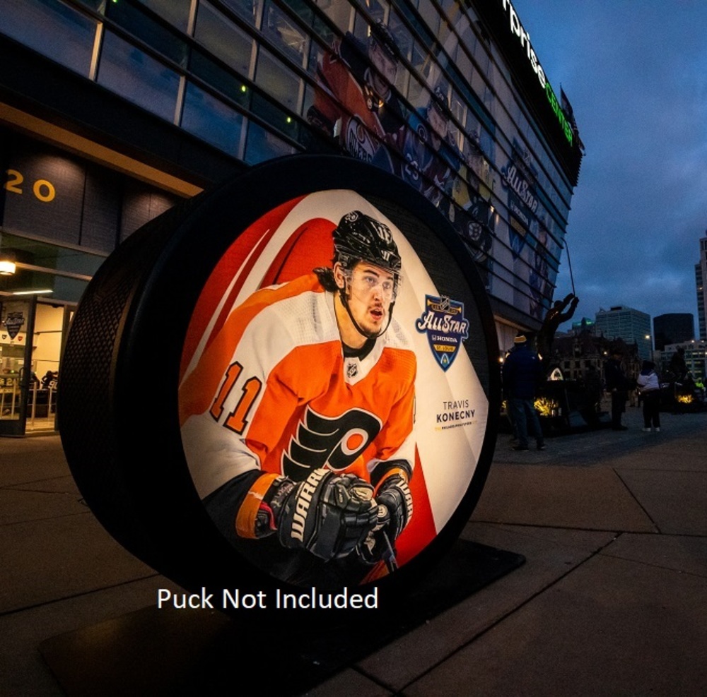 2020 NHL All Star Game Banner Featuring Travis Konecny (Philadelphia Flyers)