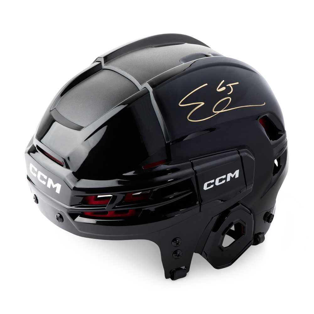 Erik Karlsson Autographed Black CCM Hockey Helmet