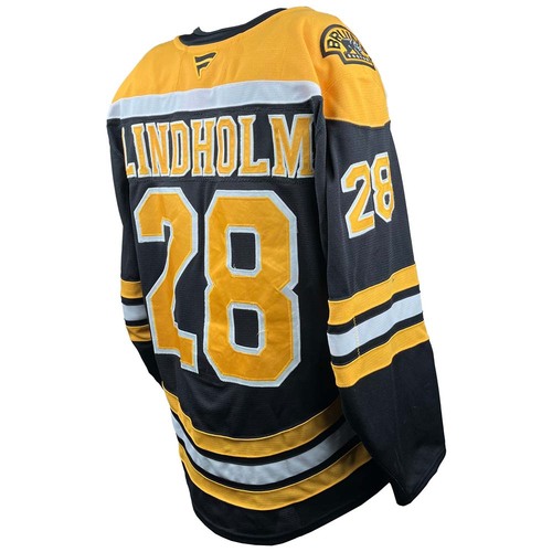 Photo of Game-Used 2024-2025 Season Home Hockey Jersey - Set 3 - Elias Lindholm