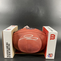 NFL - Vikings Jordan Addison Signed Authentic Football (Light Signedature)