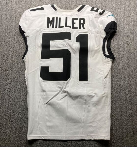 London Games - Jaguars Ventrell Miller Game Used Jersey (10/13/24) Size ...