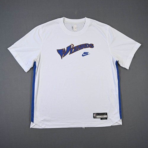 Image of Gibson, Taj - Washington Wizards - Game-Issued City Edition Short-Sleeved Shooting Shirt - 2022-23 NBA Season
