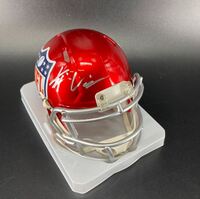 NFL - Chargers Kimani Vidal Signed Red Shield Mini Helmet